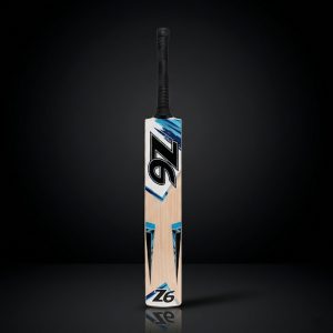 Z6 Z-20K Glacial Strike Cricket Bat – Arctic Blue Geometric